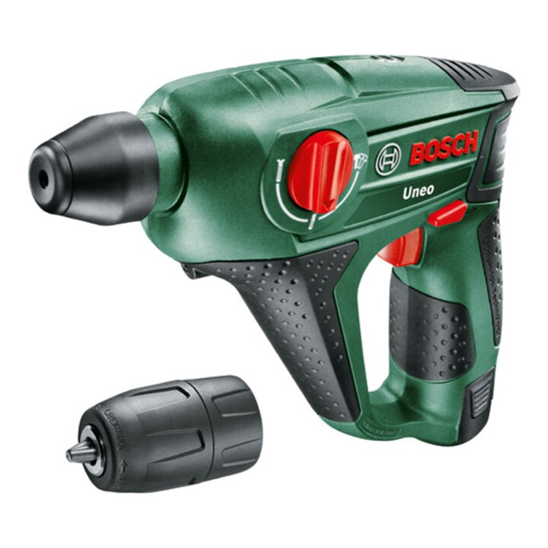 Bosch Akku-Bohrhammer Uneo, mit 1 x PBA 12V 2.5 Ah Akku, Ladegerät AL 1115 CV