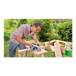 Bosch Handkreissäge PKS 40, mit Kreissägeblatt Optiline Wood