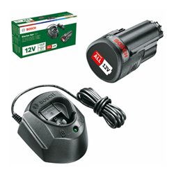 Bosch Akku Starter-Set: 1 x PBA 12 Volt, 1.5 Ah O-A Akku und GAL 1210 CV