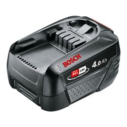 Bosch Akkupack 18 Volt Lithium-Ionen PBA 18 Volt, 4.0 Ah W-C, Systemzubehör