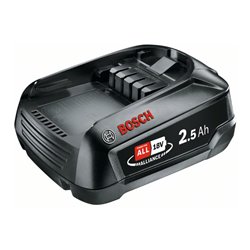 Bosch Akkupack 18 Volt Lithium-Ionen PBA 18 Volt, 2.5 Ah W-B, Systemzubehör