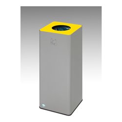 VAR Wertstoffsammelgeräte WSG Quadro 79, Aufsatz gelb (1023)