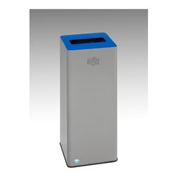 VAR Wertstoffsammelgeräte WSG Quadro 79, Aufsatz enzianblau (5010)