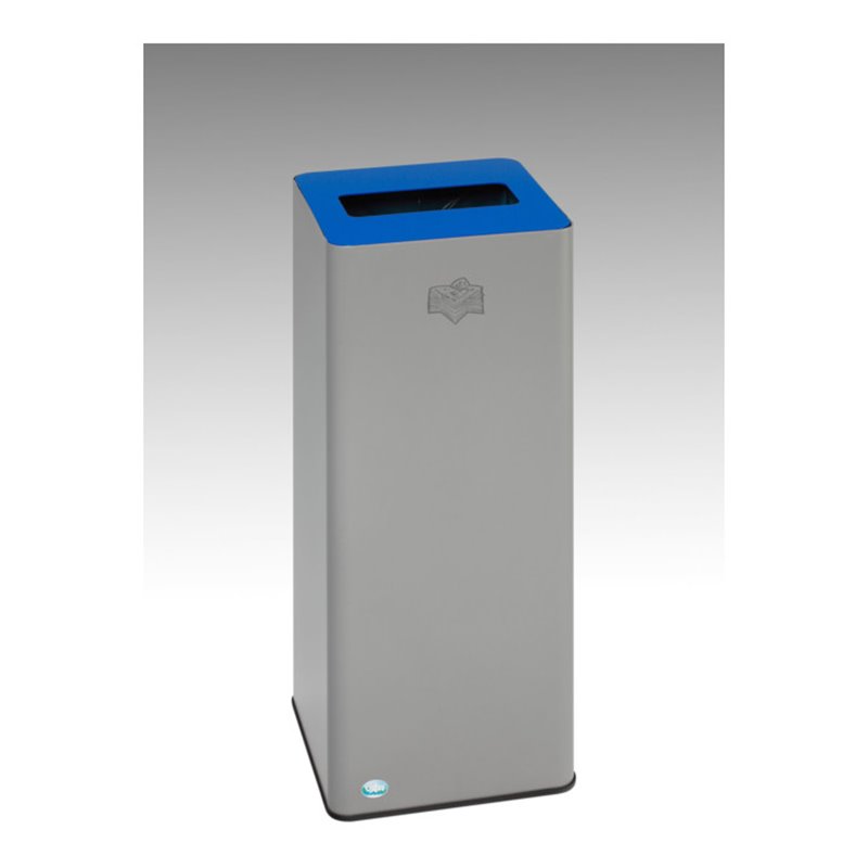 VAR Wertstoffsammelgeräte WSG Quadro 79, Aufsatz enzianblau (5010)