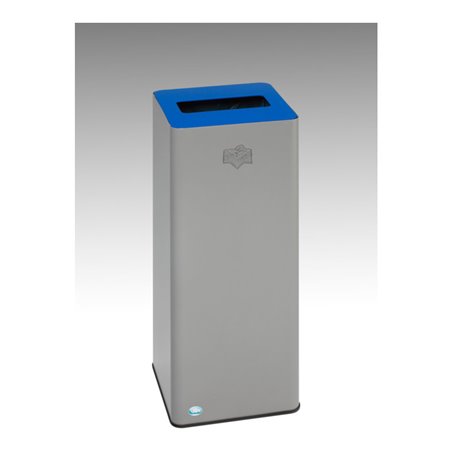 VAR Wertstoffsammelgeräte WSG Quadro 79, Aufsatz enzianblau (5010)