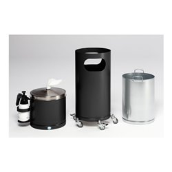 VAR Desinfektionsstation fahrbar beschichtet