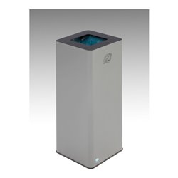 VAR Wertstoffsammelgeräte WSG Quadro 79, Aufsatz anthrazit (7021)