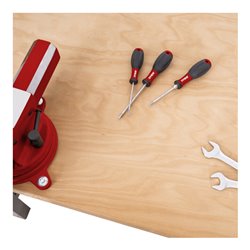 STIER Höhenverstellbare Werkbank Premium mit 1 Schublade BxTxH 1500x700x790-1140mm