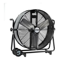 STIER Trommelventilator fahrbar 330W Ø600mm