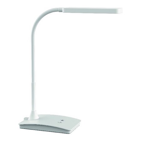 Schreibtischlampe Metall/Ku.weiß H.max.360mm m.Standfuß