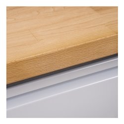 STIER Höhenverstellbare Werkbank Premium mit 3 Schubladen und 2 Flügeltüren BxTxH 2000x700x840-1040mm