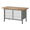 STIER Höhenverstellbare Werkbank Premium mit 6 Schubladen BxTxH 1500x700x840-1040mm
