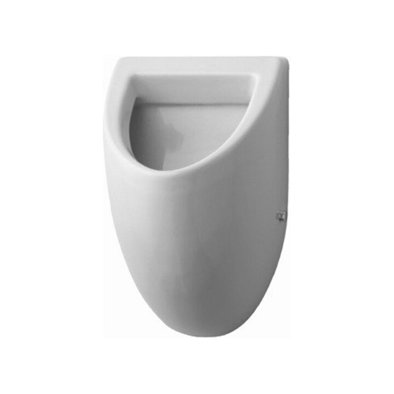 Duravit Absaug-Urinal Fizz 30,5x28,5cm, Zulauf von hinten, weiß
