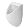 Duravit Absaug-Urinal Fizz 30,5x28,5cm, Zulauf von hinten, weiß