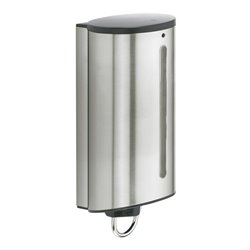 Keuco Seifenspender Plan Wd.Mod., m KS-Behälter u Pu, Alu si-elox