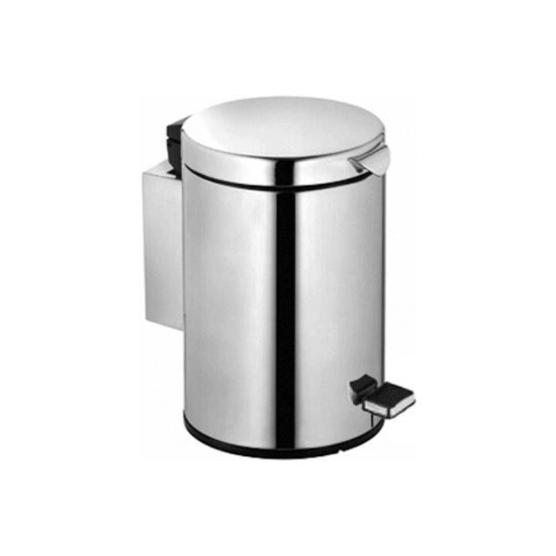 Keuco Hygieneabfallsammler Plan wandhängend, Aluminium silber-eloxiert