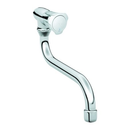 Grohe Auslaufventil Costa chrom, schwenkbar, Markierung blau