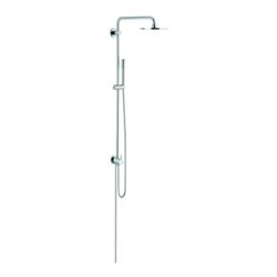 Grohe Duschsystem Rainshower 210 mit Umstellung, Wandmontage, chrom