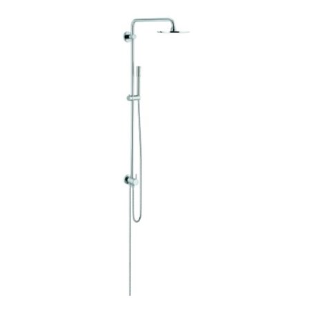 Grohe Duschsystem Rainshower 210 mit Umstellung, Wandmontage, chrom
