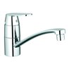 Grohe Spültisch-Einhebelmischer Eurosmart Cosmopolitan 1/2', flach. Ausl, Vor-Fenst-Mont., chr
