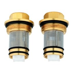 Grohe Rückflussverhinderer Thermostat 14116 DN15 2 Stück chrom