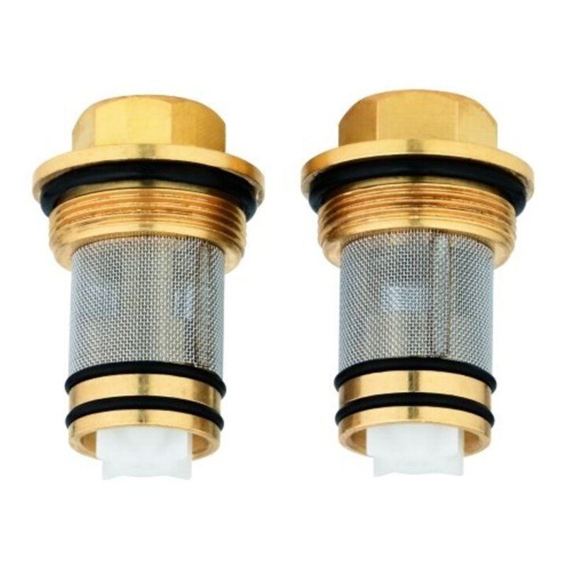 Grohe Rückflussverhinderer Thermostat 14116 DN15 2 Stück chrom