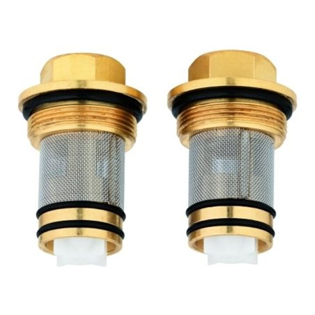 Grohe Rückflussverhinderer Thermostat 14116 DN15 2 Stück chrom