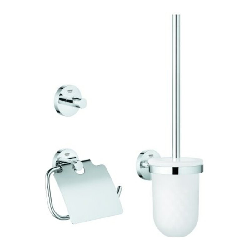 Grohe WC-Set Essentials 3 in 1, verdeckte Befestigung, Chrom