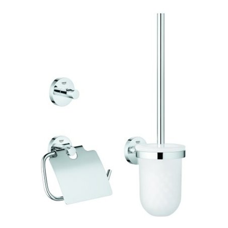 Grohe WC-Set Essentials 3 in 1, verdeckte Befestigung, Chrom