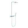 Grohe Duschsystem Rainshower SmartC Duo 360 m AP-Thermostat, Wandmontage, moon white