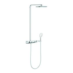 Grohe Duschsystem SmartControl 360 Mono chrom, mit AP-Thermostat, Duscharm 50cm
