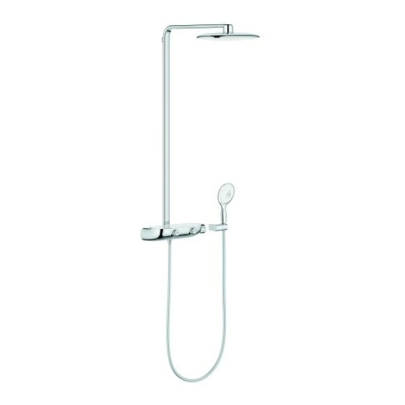 Grohe Duschsystem SmartControl 360 Mono m wh., mit AP-Thermostat, Duscharm 50cm