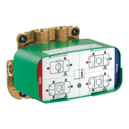 hansgrohe Grundkörper 2 Eingänge/4 Ausg, f UP-Thermostat Axor 1