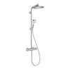 hansgrohe Showerpipe Crometta S EcoSmart mit Thermostat, 7,6 l/min, chrom