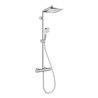 hansgrohe Showerpipe Crometta E mit Thermostat, 1jet, chrom