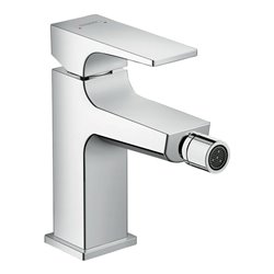 hansgrohe Bidet-Einhebelmischer Metropol m HG, Pus-Op-Abl, Ausl. 129mm, chr