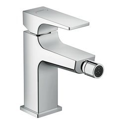 hansgrohe Bidet-Einhebelmischer Metropol m HG, Pus-Op-Abl, Ausl. 129mm, chr