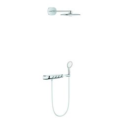 Grohe Duschsystem Rainshower SmartC 360Duo m wh., m AP-Thermostat, AP/UP Kombination