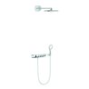 Grohe Duschsystem Rainshower SmartC 360Duo m wh., m AP-Thermostat, AP/UP Kombination