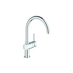 Grohe Spültisch-Einhebelmischer Minta 1/2', C-Auslauf, chrom