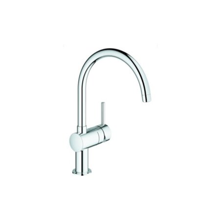 Grohe Spültisch-Einhebelmischer Minta 1/2', C-Auslauf, chrom
