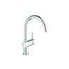Grohe Spültisch-Einhebelmischer Minta 1/2', C-Auslauf, chrom