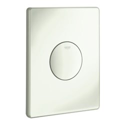 Grohe Abdeckplatte Skate Druckkn.-Bet., senkrechte Montage, weiß