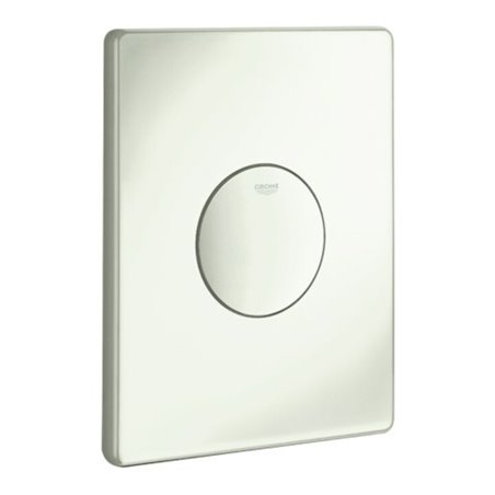 Grohe Abdeckplatte Skate Druckkn.-Bet., senkrechte Montage, weiß