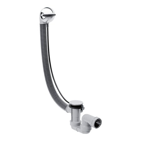 hansgrohe Komplettset Flexaplus Ab-/Überlaufgarnitur, f Normalwanne, chr
