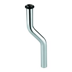 Grohe Urinalspülrohr 20cm, d 1,8cm, MS, chrom, Kröpfung 4cm
