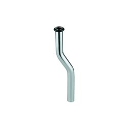 Grohe Urinalspülrohr 20cm, d 1,8cm, MS, chrom, Kröpfung 3cm