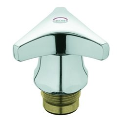 Grohe Oberteil 11105 mit Trecorn Griff Markierung rot 3/4' chrom