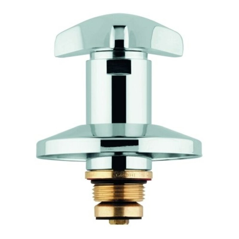 Grohe Oberteil 11505 für UP-Ventile Trecorn Griff Markierung rot 3/4' chrom