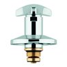 Grohe Oberteil 11505 für UP-Ventile Trecorn Griff Markierung rot 3/4' chrom